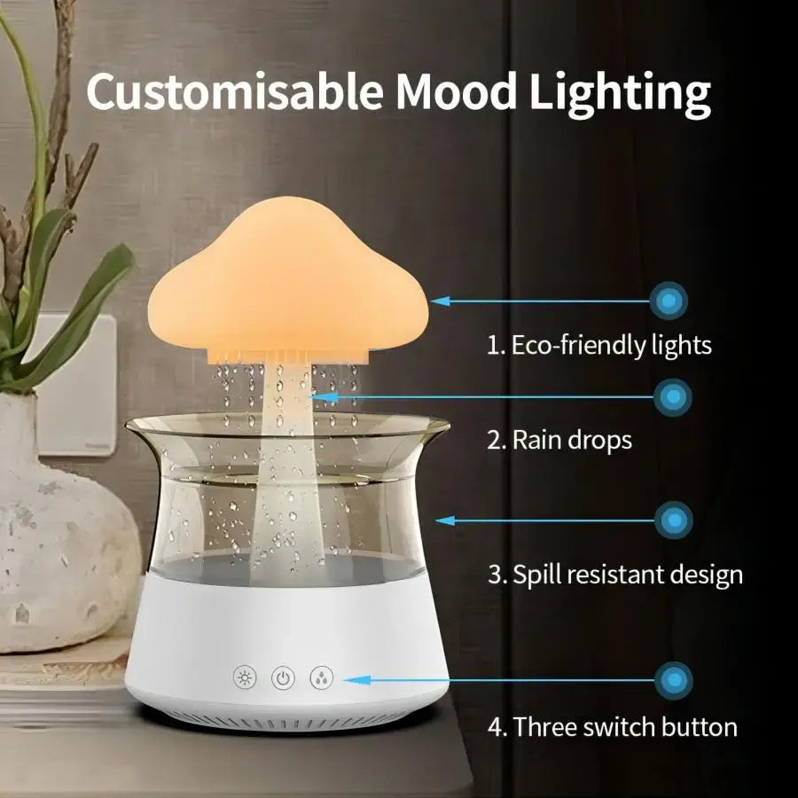 Cloud Rain Diffuser Humidifier