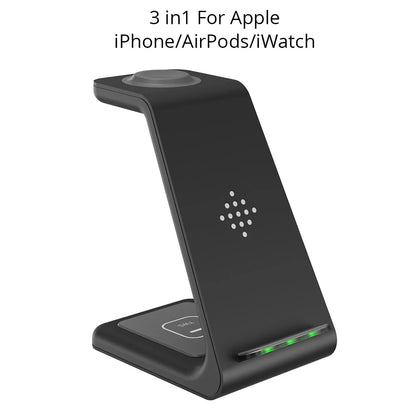 3 in 1 Wireless Charging Station