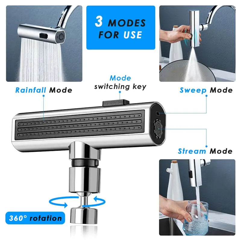 Extension Kitchen Faucet Waterfall Outlet