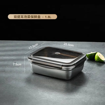 304 Stainless Steel Fresh-Keeping Box